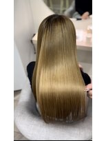 トロン(tronc) 【美髪矯正】ブリーチ毛に縮毛矯正