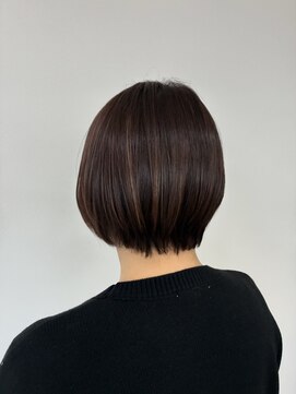 シャポン ラベンダーアッシュ×髪質改善カラー