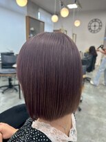 アミリー ひたち野うしく店(Amily)&nbsp;ハイライトバレイヤージュダブルカラーケアブリーチ20代30代