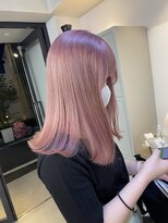 フラム 渋谷(flamme)&nbsp;◯【ブリーチ２回】ピンクベージュ