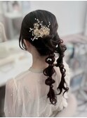 ツイン編みおろし☆