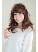 ふわっと軽い脱力系ナチュラルウェーブ