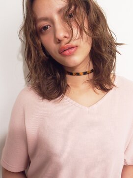 ローブ アオヤマ(LOAVE AOYAMA) 【LOAVE】 外国人風 /　ブリーチなしでも透明感アッシュベージュ