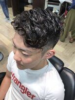 ネクサスアンドコー 錦糸町店(NEXUS&Co.)&nbsp;ハードパーマ×フェード  【錦糸町】[Men's]<理容室>