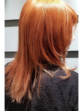 マニクレアーレ 北千住店(mani CREARE) オレンジカラー