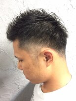 ヒロギンザ 浜松町店(HIRO GINZA)&nbsp;ミドルフェードショート<ヒロ銀座/メンズ/浜松町/理容室/汐留>