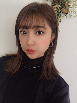 ロンド フィーユ(Lond fille) 乾かしただけ簡単外ハネミディアム