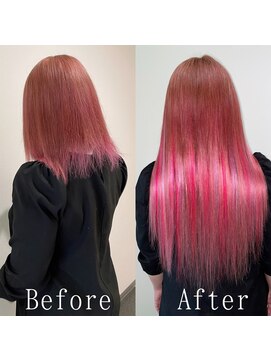 あるじゃんすー さいたま店 ラズベリーピンク#シールエクステ#ナチュラルピンク#逆三角#大宮