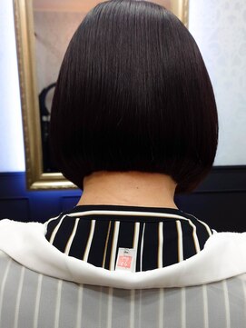 フォックスヘアー(fox.hair) ナチュラルショートボブ/fox.hair