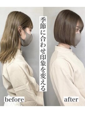ジーナ 梅田茶屋町(Zina) 髪質改善＊大人かわいいコテ巻き＊【Zina 梅田茶屋町】