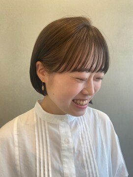 ヘアサロン ムク(HAIR SALON.MuKu) 大人可愛いミニボブ