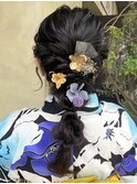 [あやかZEST立川]浴衣ヘアセット