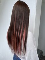 サロンドミルク 新百合ヶ丘店(salon de MiLK)&nbsp;＊ピンクカラーインナーカラーイヤリングカラー新百合ヶ丘ボブ