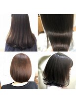 ヘアー カフェ コトノハ(hair cafe kotonoha)&nbsp;【コトノハ】艶感ストレート　酸性縮毛矯正長崎髪質改善うるツヤ
