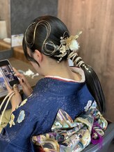 ごっこル～ム 和装ヘアアレンジ