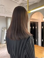 ローレン(LOREN)&nbsp;グレージュカラーミルクティーカラーインナーカラーダブルカラー