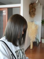 スタジオフィット(STUDIO FITTO)&nbsp;■大人女性　ブリーチなしダブルカラー■オリーブカラー