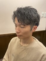ヒロギンザバーバーショップ 新宿店(HIRO GINZA BARBER SHOP)  ツイストスパイラルパーマ(理容室/メンズ/barber shop新宿店)