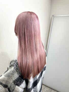 ヘアアンドメイク ルシア 奈良店(hair & make Lucia) ピンク