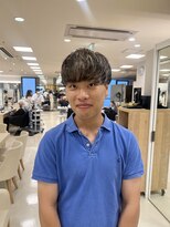 ケンジ 平塚ラスカ店(KENJE)&nbsp;ハイライト/メンズハイライト/マッシュ/メンズカット/メッシュ