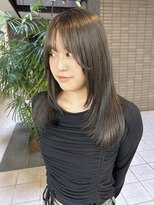 ガーランド(Girland)&nbsp;【girland】透明感グレージュ　韓国風/レイヤーカット