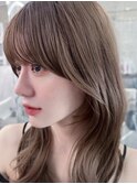 顔まわりレイヤーカットでくびれヘア★髪質改善/骨格診断
