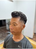 外国人風くせ毛パーマ
