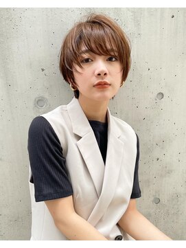 ロンドグロワール 大宮(Lond Gloire) 顔周りレイヤーカット小顔ボブルフブリーチなし透明感カラー大宮