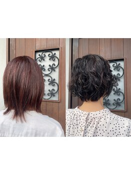 再現性の高いカットで、朝の忙しい主婦さんに大人気！乾かすだけでキマるスタイルをご提案します◎