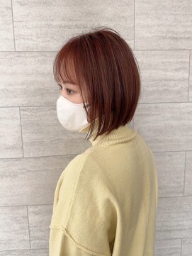 イートンクロップガーデン(Eton Crop Garden) ボブ×オレンジブラウン