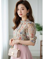 フルショウ 栄店(FURUSHO)&nbsp;韓国風巻き美人レイヤーカット艶髪マロンベージュ