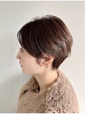 大人かわいいショートヘア