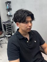 ネオン(NEON)&nbsp;センターパート×サーフカール