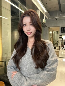 サンバレー(SUNVALLEY) ◯ロングレイヤーカット マロンベージュ