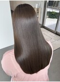髪質改善水素ケア アッシュブラウン