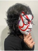 【coma中野】黒髪強めウルフパーマ