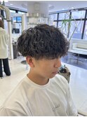 縦落ちツイストスパイラルパーマ