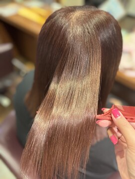 ヘアーアンドビュー ティーリタ 蕨(RITA) 髪質改善トリートメント&ピンクブラウン