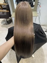 コト 福井大和田店(coto)&nbsp;福井　大和田　アッシュベージュ　ハイトーンカラー　ブリーチ