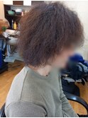 ツイストスパイラルハードパーマスタイル