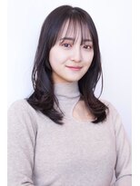 ケアリー 千葉ニュータウン中央(Carelly)&nbsp;縮毛矯正/くびれヘアー/アプリコットオレンジ