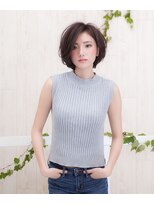 ヘアージェニック(hair genic) ふんわりショートボブ