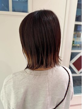 ムーン(moon) ミディアムヘア/デザインカラー/フェイスフレーミング/武蔵小杉