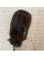 ビス リアン 川口店(Vis lien)&nbsp;20代30代40代ブルーブラック韓国レイヤーこなれロング