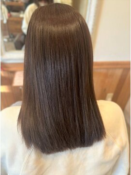リエットヘア(Lie et.hair) 西尾市で叶える♪水素カラーでつくる透明感ストレート