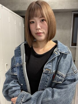 スウィープ(sweep) ハイトーンボブ/ミルクティーベージュ/ケアブリーチ