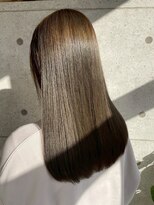 ルページ 千葉(lpage)&nbsp;髪質改善/顔周りレイヤーカット/グレージュ[千葉/千葉駅]