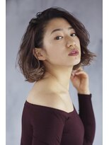 アールクリエイション(AHL creation) くせ毛ショート 大人ボブパーマ