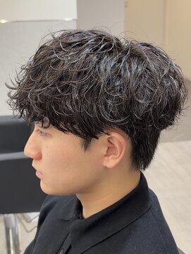 ビカムメンズヘアー 栄店(become men's hair) シャドウパーマ