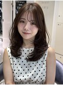 赤み消しカラーバタフライレイヤーカット